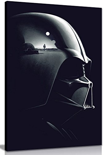 Darth Vader Star Wars - Lienzo para pared, diseño de Darth Vader (12 x 8 pulgadas)