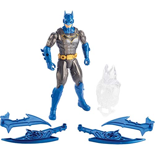 DC Comics Figura de acción Batman con luces y sonidos y armadura (Mattel GGV15)