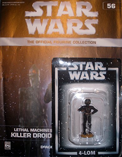 De Agostini Colección Figuras de plomo de Star Wars Nº 56 4LOM De Agostini Colección Figuras de plomo de Star Wars Nº 56 4LOM