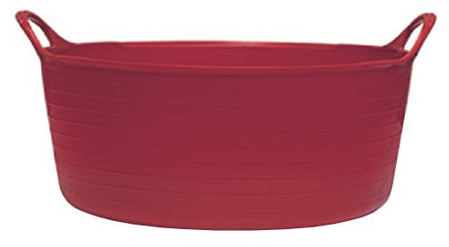 Decco Ltd SP35R Cubo Flexible Multiusos, Rojo, 57x57x16 cm