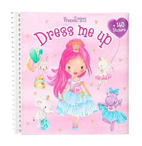 Depesche 11158 Dress me up Princess Mimi - Libro de pegatinas (16 x 15,5 x 1 cm)