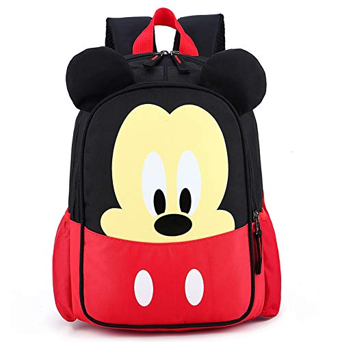 Disney Mochilas Escolares, Material Escolar para Niñas, Mochila Infantil con Mickey Minnie Mouse en Diseño 3D, Mochila Rosa de Gran Capacidad, Regalos Originales para Niñas