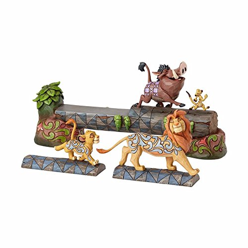 Disney Traditions, Figura de Hakuna Matata: Pumba, Timón y Simba de "El Rey León", para coleccionar