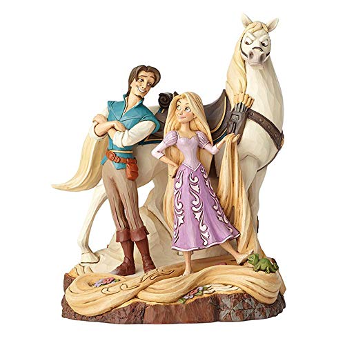 Disney Traditions, Figura de Rapunzel, Flynn y Maximus de "Enredados"