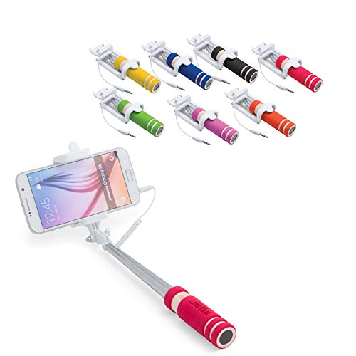 DISOK Lote de 30 Mini Palo Selfie EVA - Minis Palos Selfie para Detalles, Regalos y Recuerdos de Niños Comuniones y Cumpleaños DISOK Lote de 30 Mini Palo Selfie EVA - Minis Palos Selfie para Detalles, Regalos y Recuerdos de Niños Comuniones y Cumpleaños