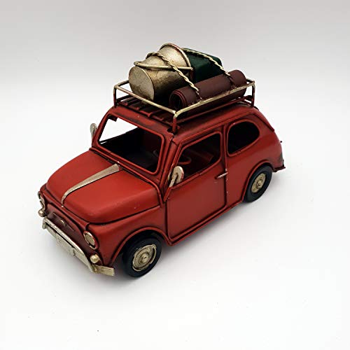 DynaSun Art - Modelo de coche de época vintage, de metal, de colección de estilo retro antiguo, escala 1:20, 15 cm
