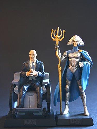 Eaglemoss Figura de Plomo Marvel Figurine Collection Especial Professor X & Lilandra