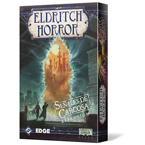 Edge Entertainment - Señales de Carcosa: Eldritch Horror, Juego de Mesa (EDGEH06)