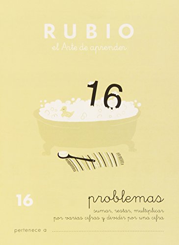 Ediciones Técnicas Rubio - Editorial Rubio Pr-16 - Cuaderno Problemas (Operaciones Y Problemas Rubio)