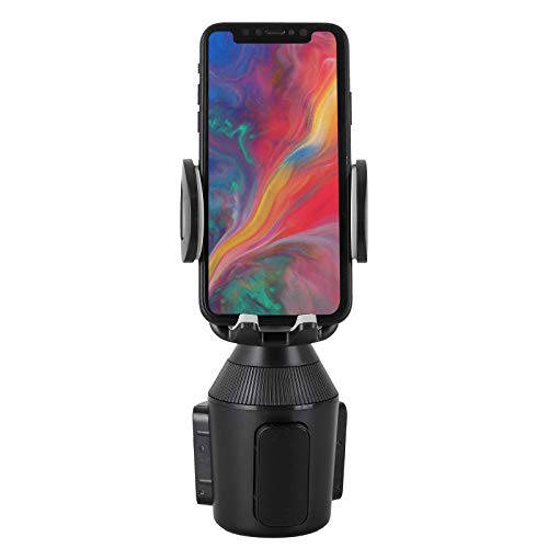 EEEKit Soporte para teléfono Soporte para Taza, Soporte para Soporte de Taza Ajustable Soporte para Coche, Compatible con iPhone XS/XS MAX/X / 8/7, Samsung Galaxy S9 / S8 / S7 / Note8 / Note9