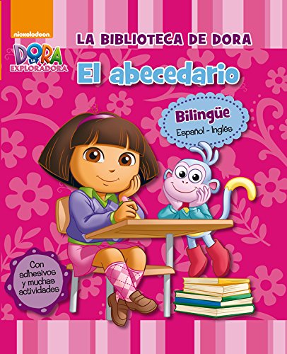 El abecedario (La biblioteca de Dora la exploradora): Bilingüe español-inglés (incluye adhesivos)