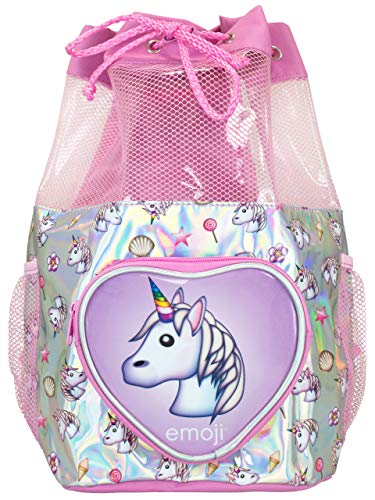 Emoji Bolsa de Natación para Niñas Unicornio