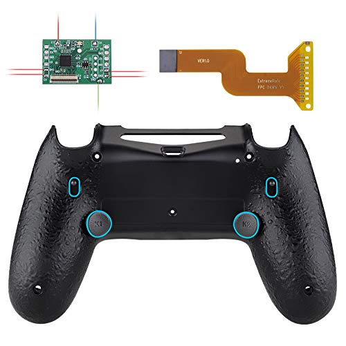 eXtremeRate Dawn 2.0 FlashShot con Remap Kit para Control PS4 CUH-ZCT2,Board de Actuelización&Carcasa Trasera&2 Botones Traseros&2 Gatillos Bloqueos para Mando PS4 JDM 040/050/055(Salpicaduras Negras) eXtremeRate Dawn 2.0 FlashShot con Remap Kit para Control PS4 CUH-ZCT2,Board de Actuelización&Carcasa Trasera&2 Botones Traseros&2 Gatillos Bloqueos para Mando PS4 JDM 040/050/055(Salpicaduras Negras)