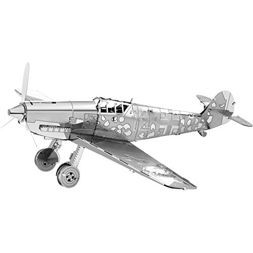 Fascinaciones de metal de la Tierra Messerschmitt Bf-109 avión 3D modelo de metal Kit
