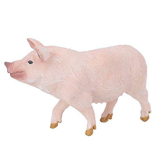 Figura de acción de cerdo Toy Simulation Animal Toy Collection Pig Miniature Toy Animal Model Adornos para decoración de accesorios para el hogar