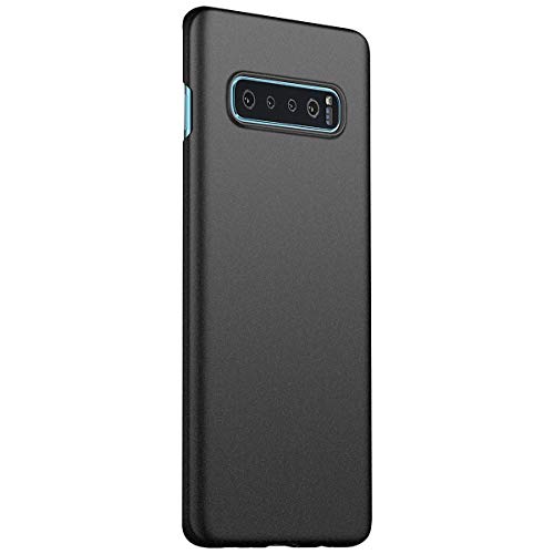 Funda Samsung Galaxy S10/S10 Plus Carcasa Teléfono Móvil Silicona Bumper Case y Ultra Slim Anti-Rasguño Protectora Caso para Samsung Galaxy S10e (Black, Samsung Galaxy S10)