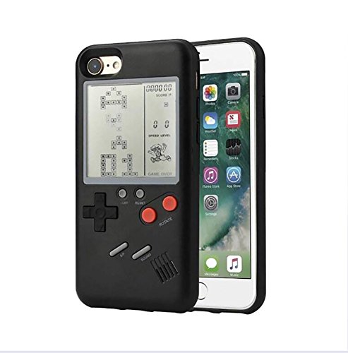Game Case - Carcasa para iPhone 6 a iPhone X, color negro