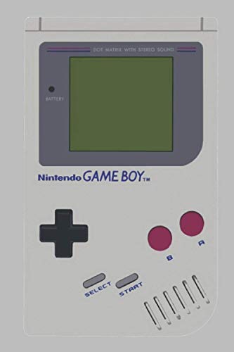 Gameboy Notebook: (110 Pages, Lined, 6 x 9)
