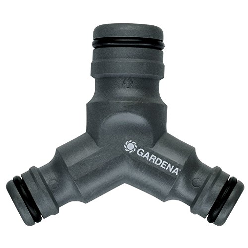 Gardena Derivación Triple Profi-System para la unión rápida de Dos Manguera de la Misma Tramo de sección Mayor, Estándar Gardena Derivación Triple Profi-System para la unión rápida de Dos Manguera de la Misma Tramo de sección Mayor, Estándar