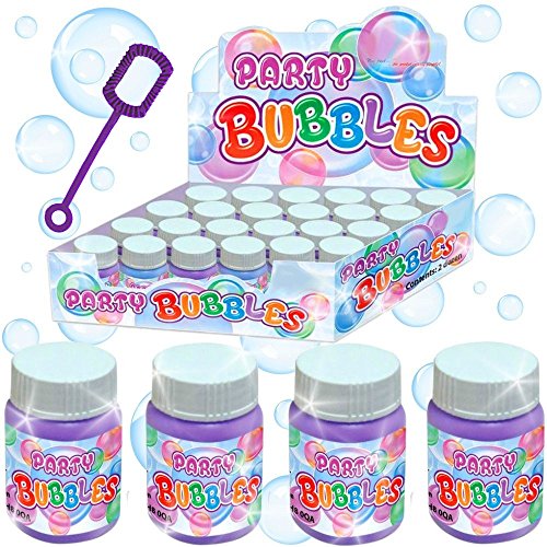 German Trendseller® 12 x burbujas de jabón en el biberón & # X2503; burbujas para la fiesta de los niños & # X2503; Pequeño regalo & # X2503; El aniversario de niño & # X2503; Party Bubbles