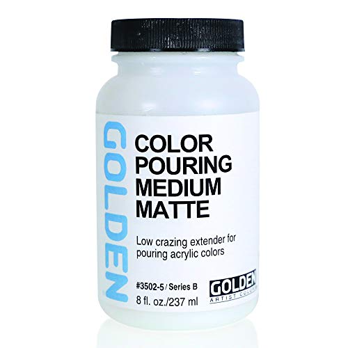 Golden Acryl Med Color Pouring Matte 8 Oz