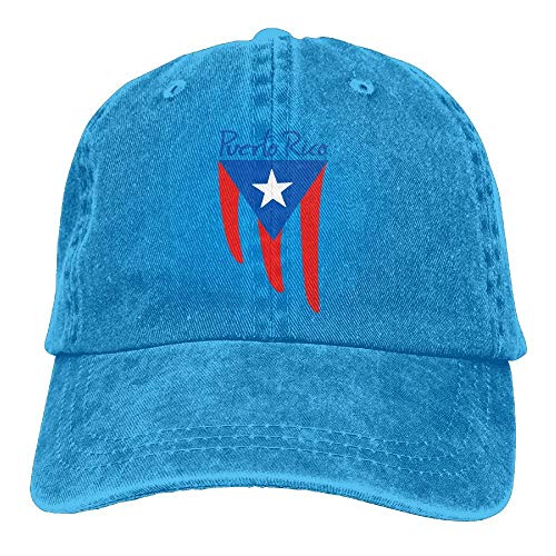Gorra de Camionero Bandera de Puerto Rico Sombrero de Conductor de camión Gorras de béisbol
