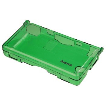 Hama Crystal Case for Nintendo DS Lite, transparent-green - accesorios de juegos de pc (transparent-green, Verde)