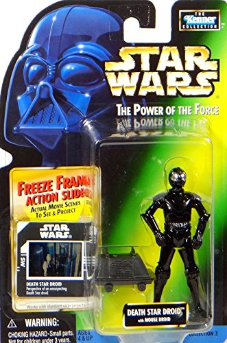 Hasbro Death Star Droid with Mouse Droid A New Hope - Star Wars Power of The Force Collection Kenner