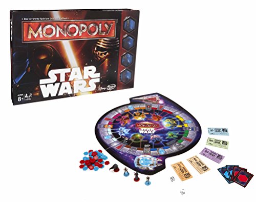 Hasbro - Monopoly Edición Star Wars (versión en alemán)