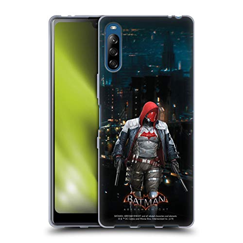 Head Case Designs Oficial Batman: Arkham Knight Capucha Roja Personajes Carcasa de Gel de Silicona Compatible con Sony Xperia L4 Head Case Designs Oficial Batman: Arkham Knight Capucha Roja Personajes Carcasa de Gel de Silicona Compatible con Sony Xperia L4