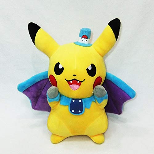 HEAGREN Pokemon Pikachu Pikachu Palo de Vampiro, Pokémon de Peluche de juguete-30cm (Size : 30cm)