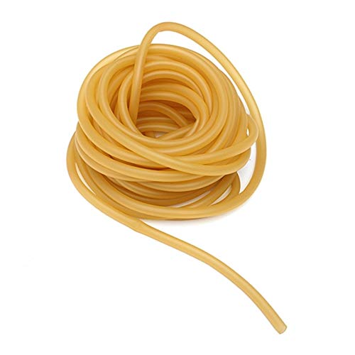 HGYGY Tubo de Goma Natural de látex, Tubo de Goma 3M, Utilizado para fabricar Partes elásticas de eslings Profesionales Que Caza conlings Tubo quirúrgico HGYGY Tubo de Goma Natural de látex, Tubo de Goma 3M, Utilizado para fabricar Partes elásticas de eslings Profesionales Que Caza conlings Tubo quirúrgico