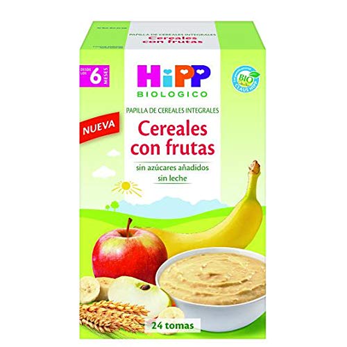 HIPP Cereales con Frutas 600GR, Negro, Estándar HIPP Cereales con Frutas 600GR, Negro, Estándar