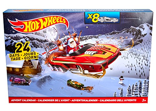 Hot Wheels- Calendario de Adviento. (Mattel GmbH DMH53)