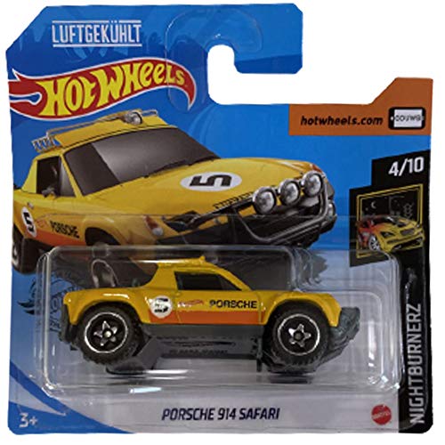 Hot Wheels Porsche 914 Safari Night Burnerz 4/10 2020 (242/250) Short Card