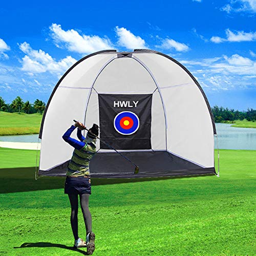 HWLY Golf Frapper Net Driving Range Golf Practice Redes para Backyard Swing Golf, Chipping y Golf Balls Indoor Outdoor Deportes Golf Gift (versión mejorada)