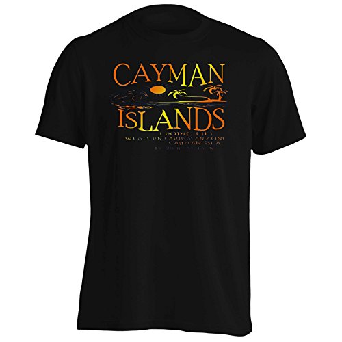INNOGLEN Islas Caimán Mar Caribe Tropic Life Camiseta de los Hombres aa674m