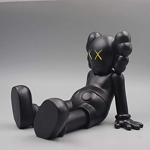 ioth Anime KAWS Muñeca Sentado Postura Decoración de Coche Modelo Niños Regalo 13cm (Color : B)