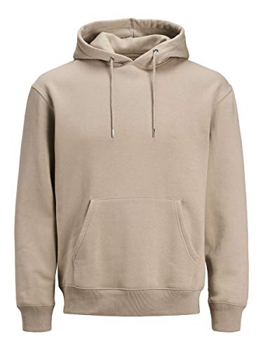 Jack & Jones Jjesoft Sweat Hood Noos suéter, Vajilla, L para Hombre