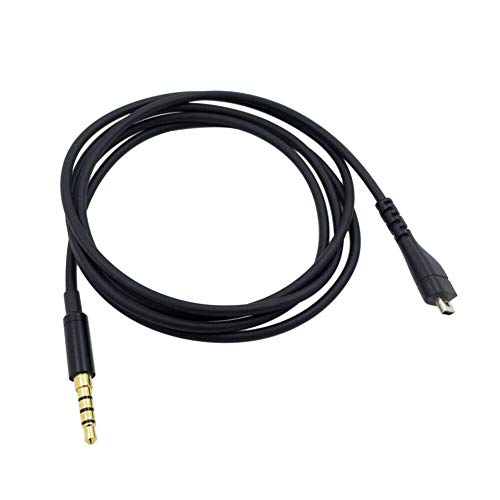 Janjunsi Cable de Extensión de Audio para SteelSeries Arctis 3/5/7/9X/Pro/Pro Wireless Gaming Headsets, 1.2m/ 3.9ft Auriculares de Repuesto Jack Alambre Extensor Línea