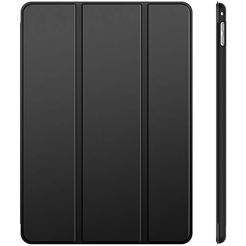 JETech 3280- Funda para iPad Mini 4, Carcasa con Soporte Función, Auto-Sueño/Estela, Negro