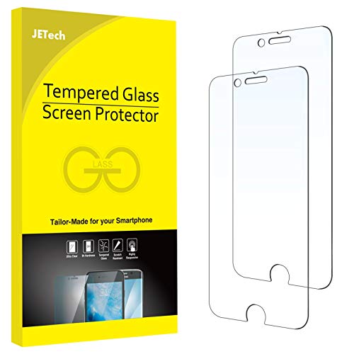 JETech Protector de Pantalla para iPhone 6s Plus iPhone 6 Plus, Vidrio Templado, 2 Unidades