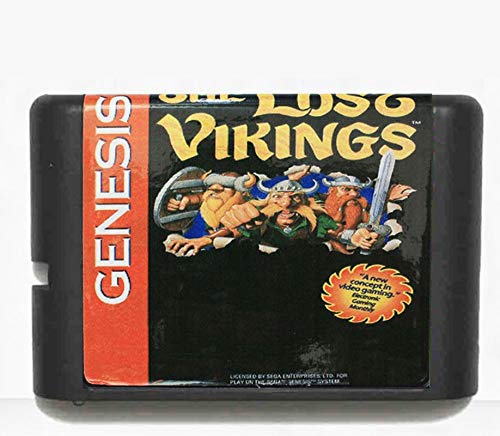 Jhana The Lost Vikings para Sega de 16 bits, tarjeta de juego MD para Mega Drive para la consola de video Genesis