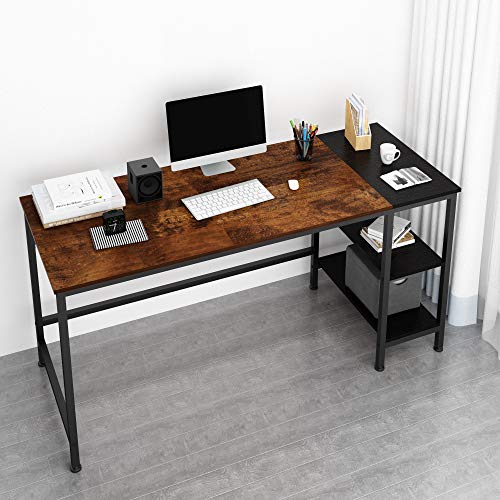 JOISCOPE Escritorio de Computadora,Escritotio,Mesa de Computadora,Mesa de Ordenador,Mesa para Computadora,Mesa Industrial Hecha de Madera y Metal,60 Pulgadas(Acabado de Roble Vintage) JOISCOPE Escritorio de Computadora,Escritotio,Mesa de Computadora,Mesa de Ordenador,Mesa para Computadora,Mesa Industrial Hecha de Madera y Metal,60 Pulgadas(Acabado de Roble Vintage)