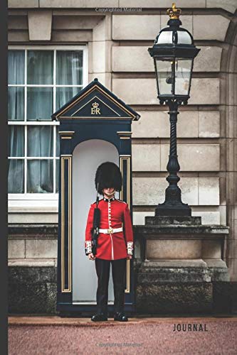 Journal: Royal Guard in London England Cover / Ruled 6x9 Small Composition Notebook for Writing / Blank Lined Paper Book / Cute Card Alternative / Gift for Journal Lovers and Writers