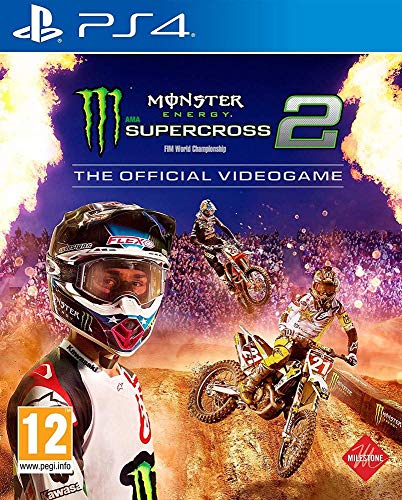 Juego de Monster Energy Supercross 2 PS4