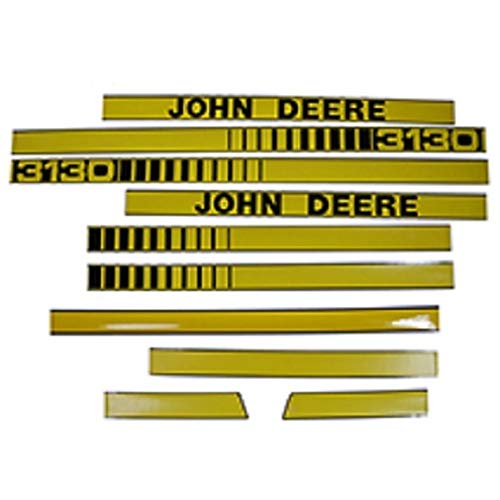 Juego de pegatinas para John Deere 3130, R61190 y R61192