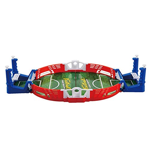 Juegos de mesa de fútbol, ​​juego de arcade de tamaño mini, juguete interactivo de fútbol de mesa para niños, niños y adultos que se divierten en casa, salas de juegos de oficina, salas de juegos