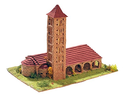 Keranova- Kit de cerámica Iglesia de Santa Eulalia, Color marrón (30106) , color/modelo surtido