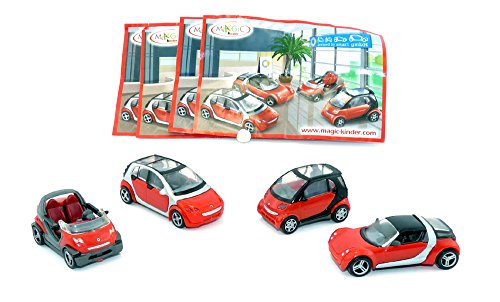 Kinder Überraschung 1 juego de modelos inteligentes en rojo 2007 con todas las instrucciones (idioma español no garantizado).
